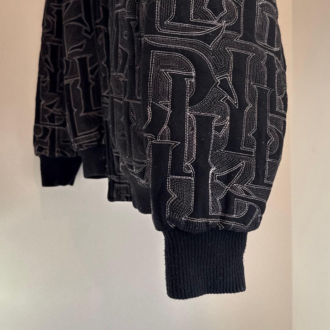 1990's pellepelle ウールスタジャン 総柄 ブラック 激レア - メルカリ