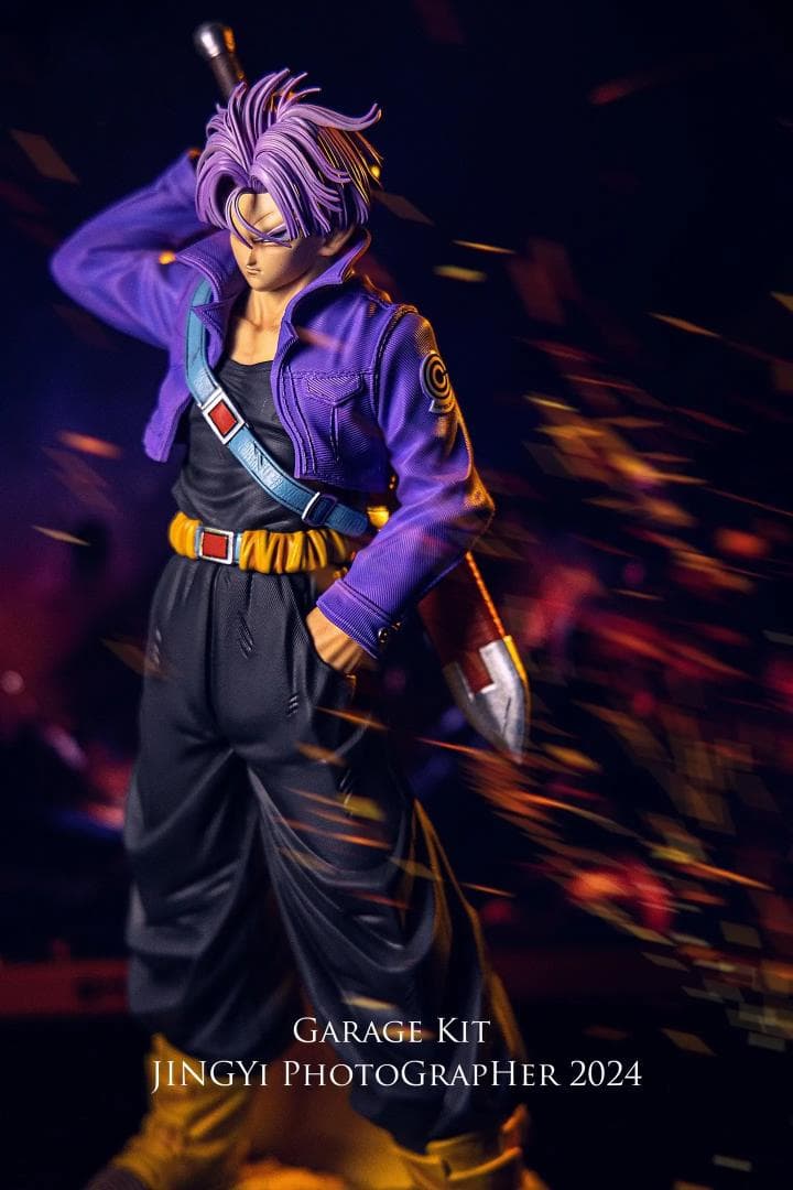 ドラゴンボール 超サイヤ人 未来トランクス フィギュア ガレージキット