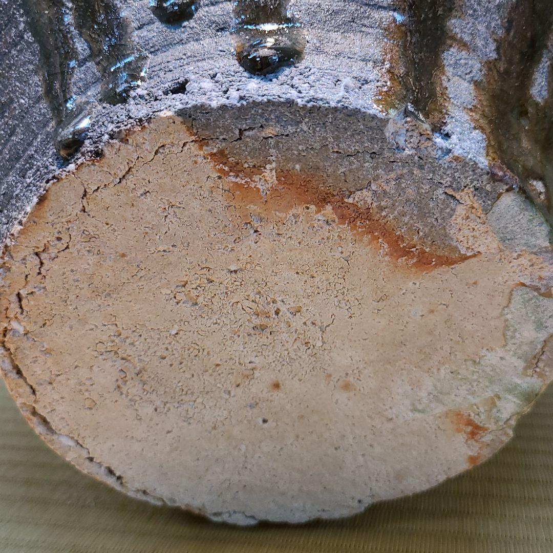 信楽焼 澤 克典作 壷 径1尺（約30cm） 共箱 本物保証 - メルカリ