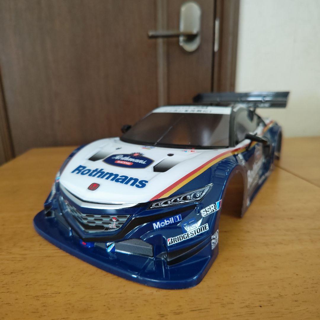 タミヤ　1/10ラジコンボディのみ　NSX 未走行品 タミヤ 電動RCカーシリーズ 1/10RC 1998 Honda NSX レーシング (TT-02