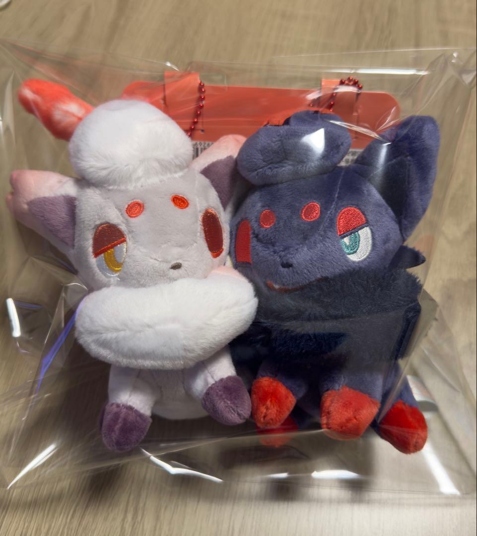 にたものどうし ぬいぐるみ マスコット ヒスイゾロア ゾロア ポケモン