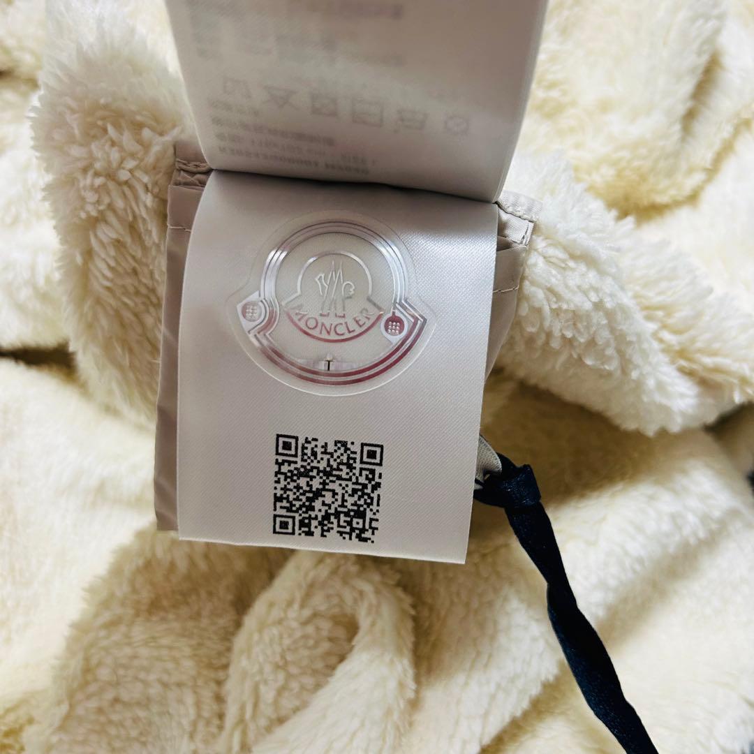 MONCLER フード付きリバーシブルベージュポンチョ新品 未使用 タグ付