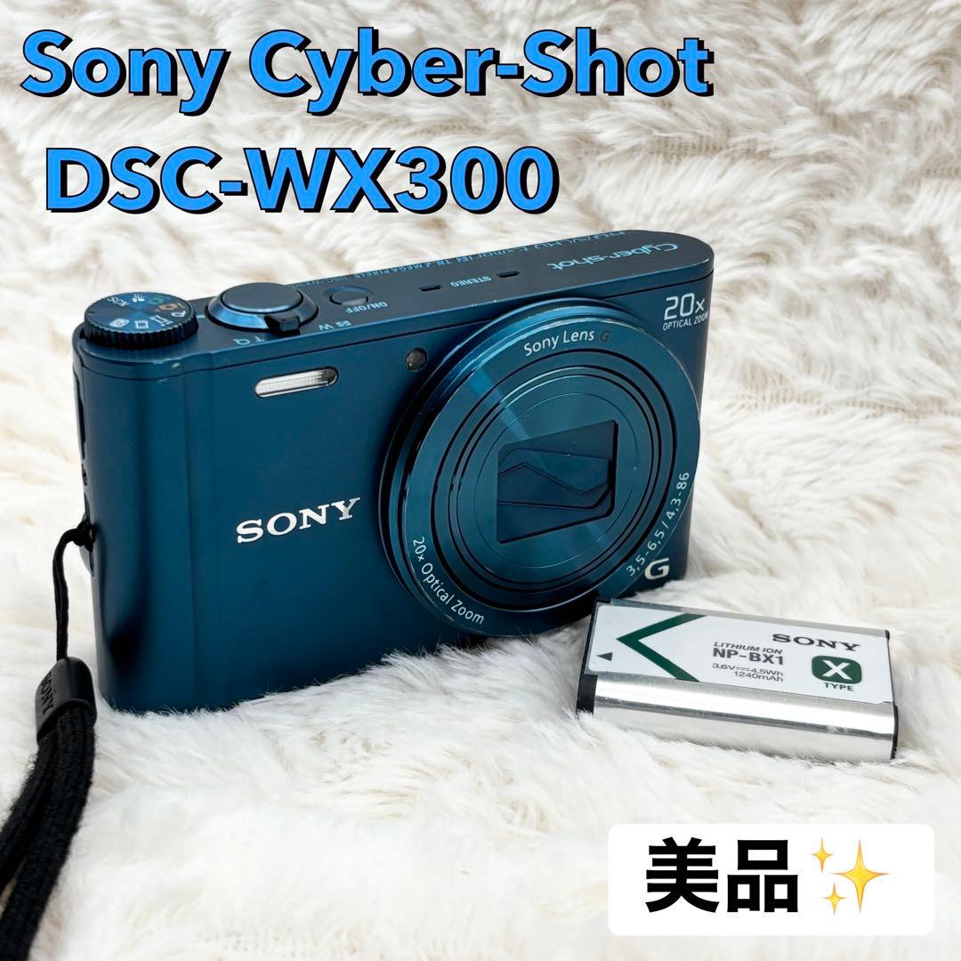 Sony Cyber-Shot DSC-WX300 ブルー ジャンク SONY - SONY Cyber-shot DSC-WX300 ブルーの通販 by Flagship Camera