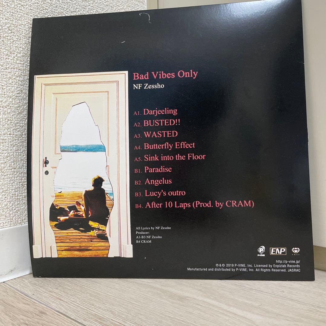 名盤】NF Zessho Bad Vibes Only LP レコード - メルカリ
