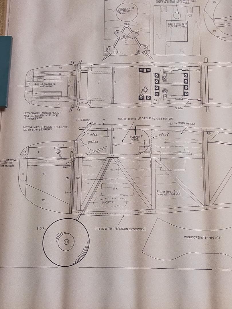 ビンテージ機 ・ バルサキット 【 SPARTAN 】