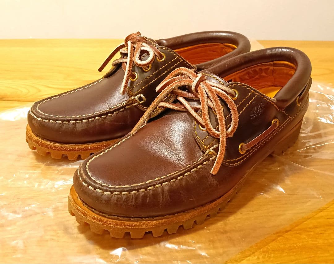 Timberland デッキシューズ A77148 茶 24.0cm ブラウン