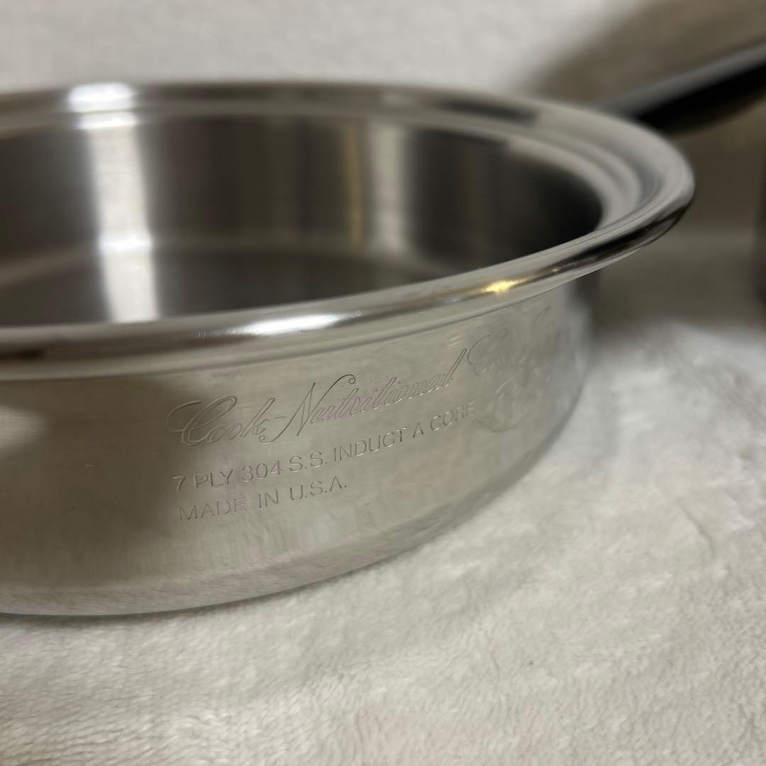 アメリカ製 IH ステンレス鍋 フライパン Cook-Nutritional - メルカリ