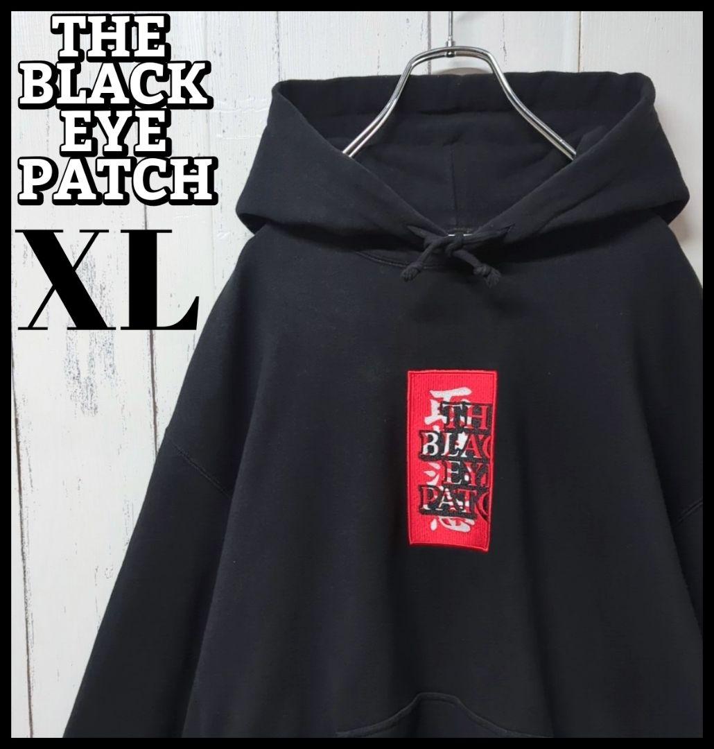 大人気モデル】 ブラックアイパッチ 刺繍ロゴ 取扱注意 入手困難