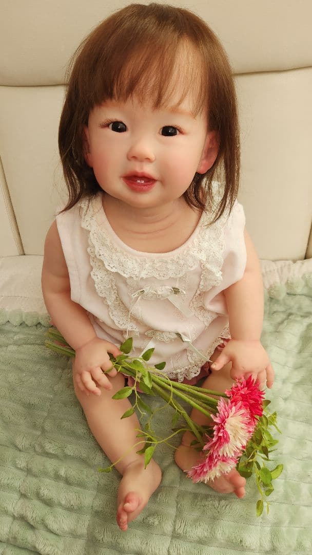 本物みたいな赤ちゃん人形☆Teegan リボーンドール Amazon | TEYVIYI リボーンドール 人形 47cm 骨格付き リアル 赤ちゃん