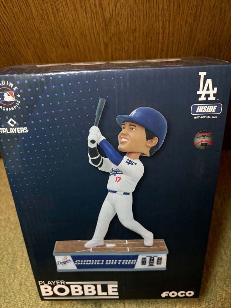 MLB ボブルヘッド 大谷 翔平 ホームランカウンター/LAドジャース/FOCO MLBPA公式ライセンス 大谷翔平ボブルヘッド ホームランカウンター付