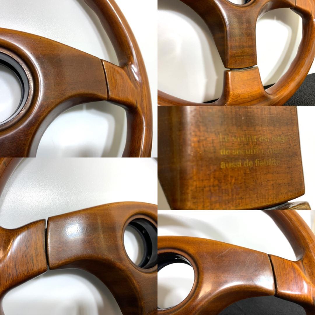 希少 レノマ ウッドステアリング 35.5パイ 当時物 ミケロッティ