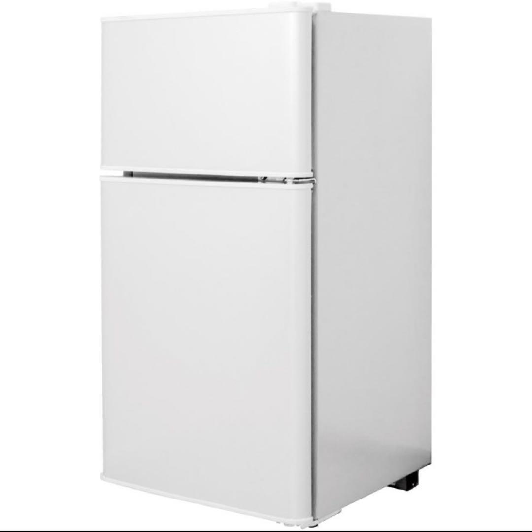 小型冷蔵庫 60L 2ドア 白 ホワイト コンパクト 省エネ 楽天市場】【スーパーSALE 特別価格】冷蔵庫 小型 2ドア 60L ひとり