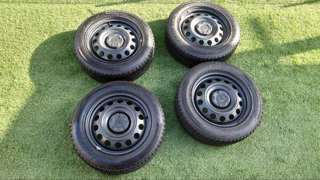 シトロエン ベルランゴ 純正16インチスチールホイール＆スタッドレス