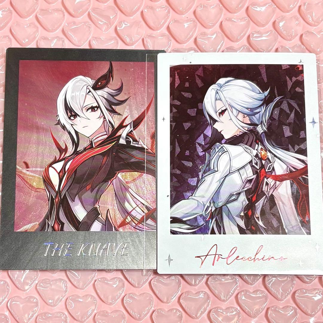 原神 中国 fes 2026 箔押し チェキ ポラロイド カード アルレッキーノ