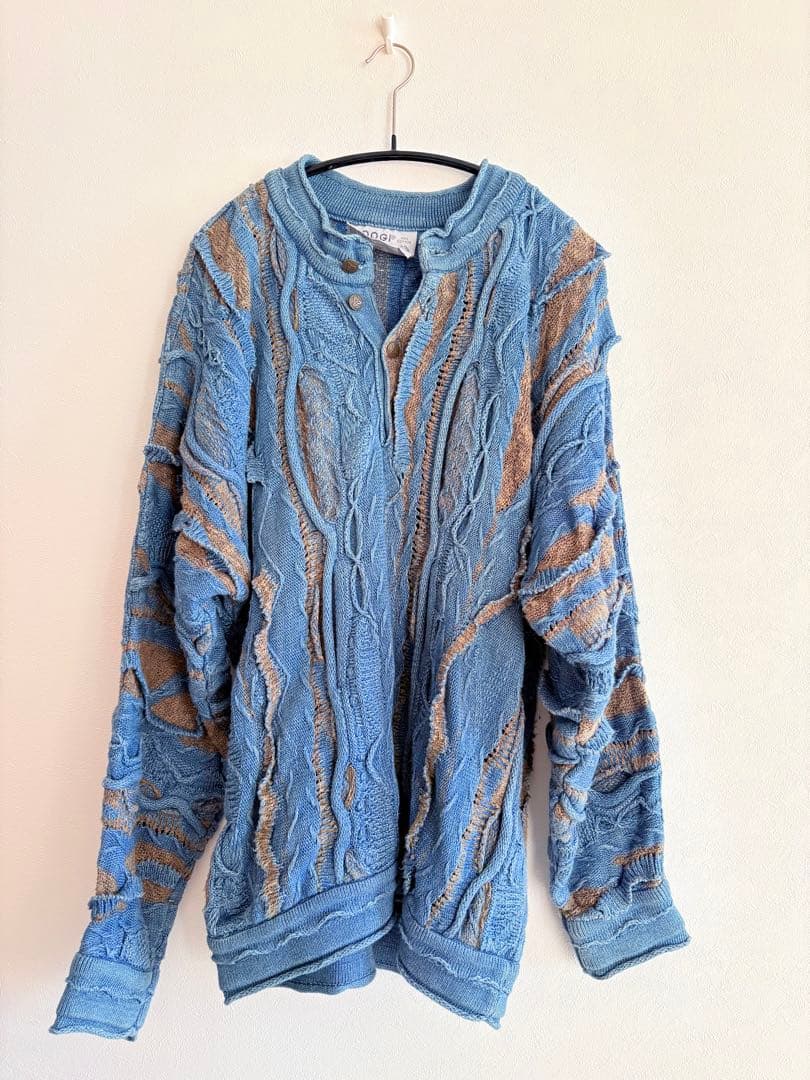 COOGI Blues ケーブル編みニット Sサイズ