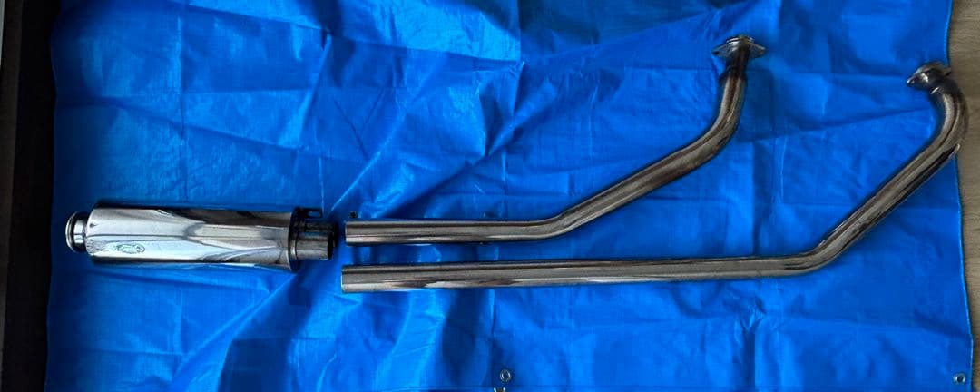 HURRICANE イントルーダークラシック400ドラッグマフラー バージョンZ