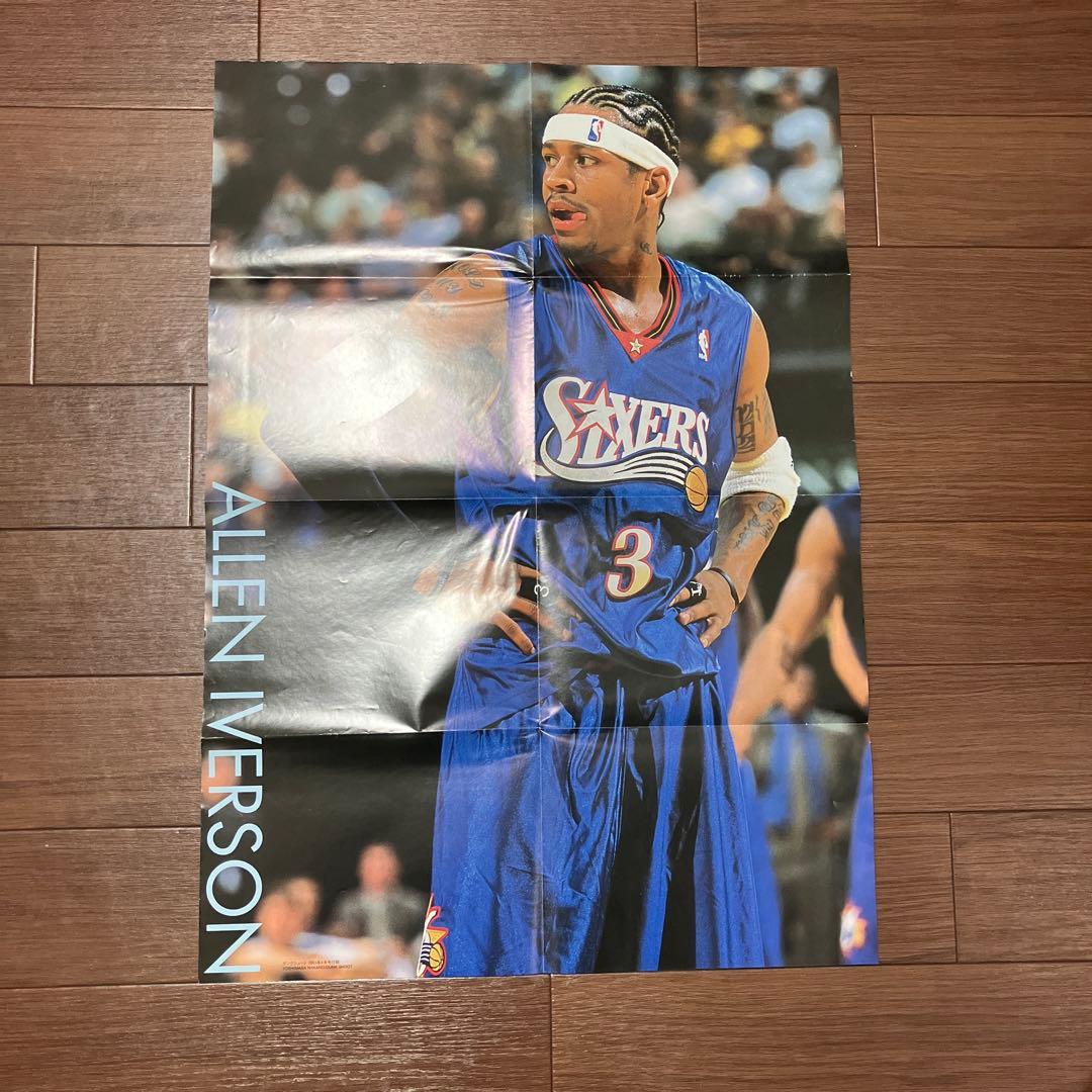NBAアレンアイバーソン ケビンガーネットALLSTARMVP ポスター1枚