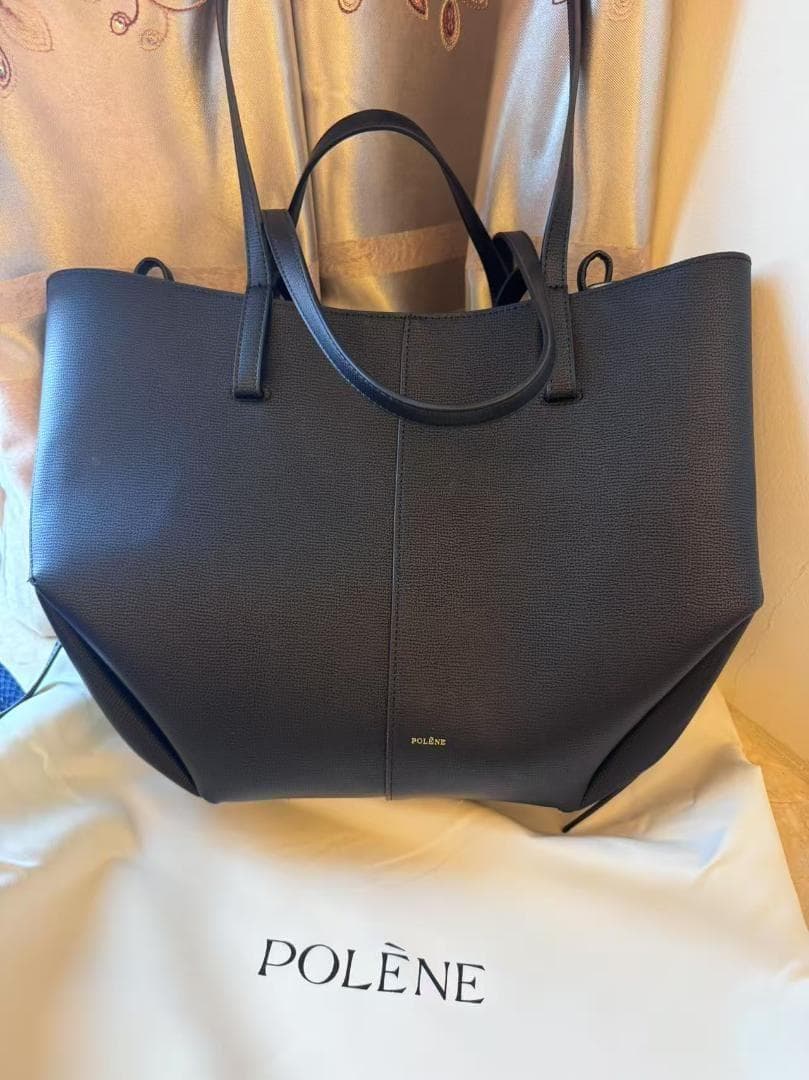 Polene cyme ポレーヌ シム ブラック Polène | Bag - Cyme - Black Canvas – Polène EU