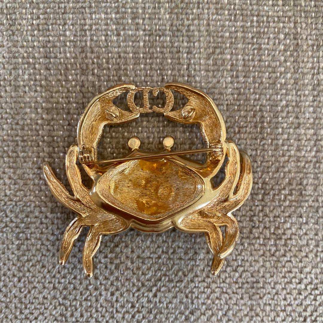Dior カニ蟹 ブローチ - メルカリ
