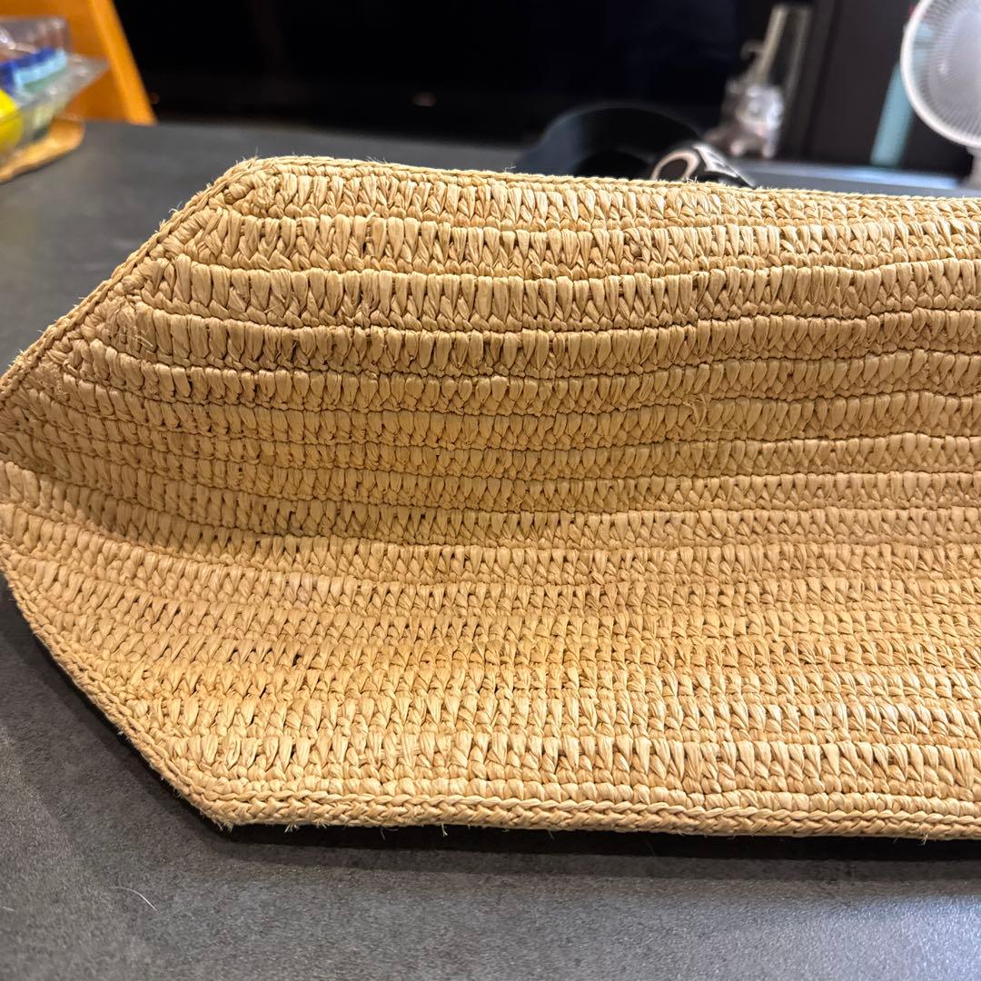 LOEWE ストライプ トートバッグ かごバッグの通販はau PAY マーケット