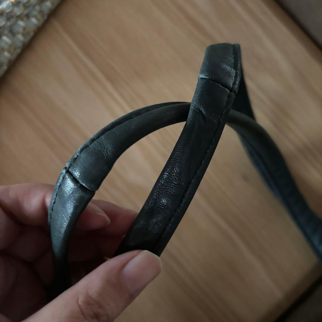 Mariana Mendez マリアナ・メンデス トートバッグ 黒革×布 | 激安通販