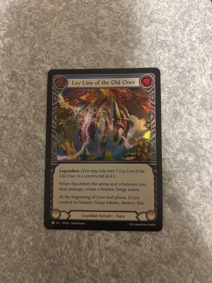 Ley Line of the Old Ones 古きものの力戦 TCG専門店 蓮屋 MtG & FaB & GA / Legendary & Marvel