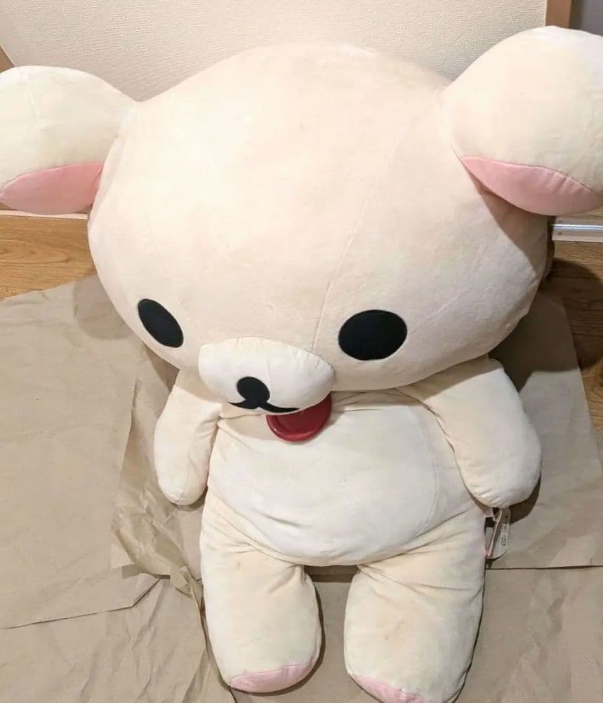 コリラックマ くったり ぬいぐるみ 特大 ジャンク - メルカリ