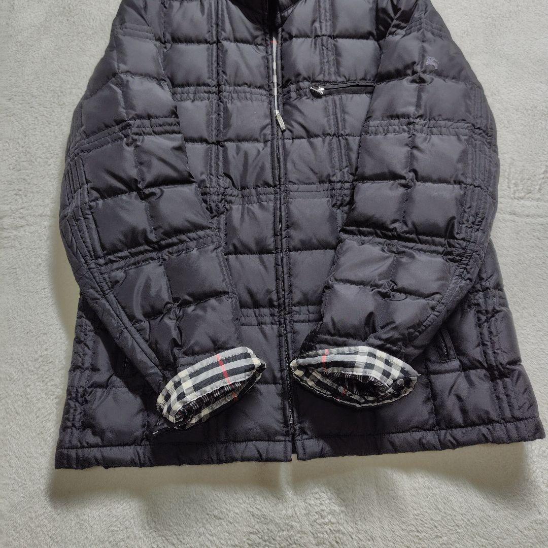 2way バーバリーブラックレーベル ホワイトグースダウン ファー ノバ