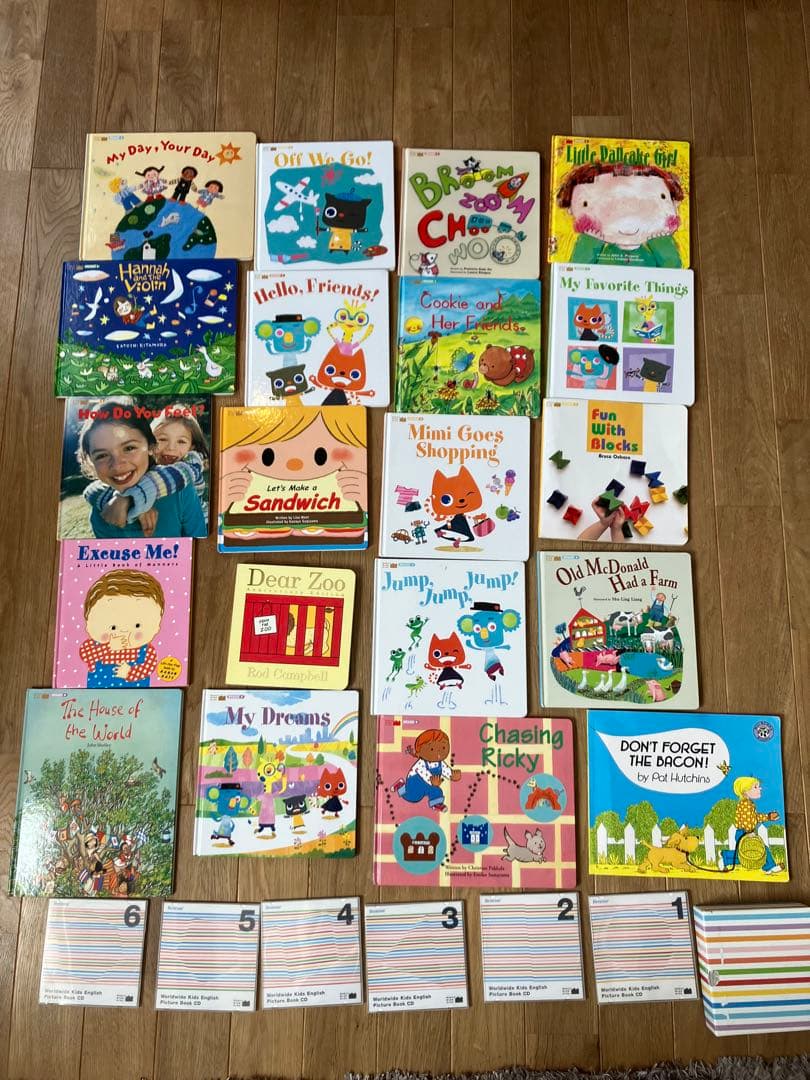 ベネッセWorld wide kids 絵本&Picture Book CD ワールドワイドキッズ ベネッセ WORLD WIDE KIDS DVD STAGE1〜6 全30巻