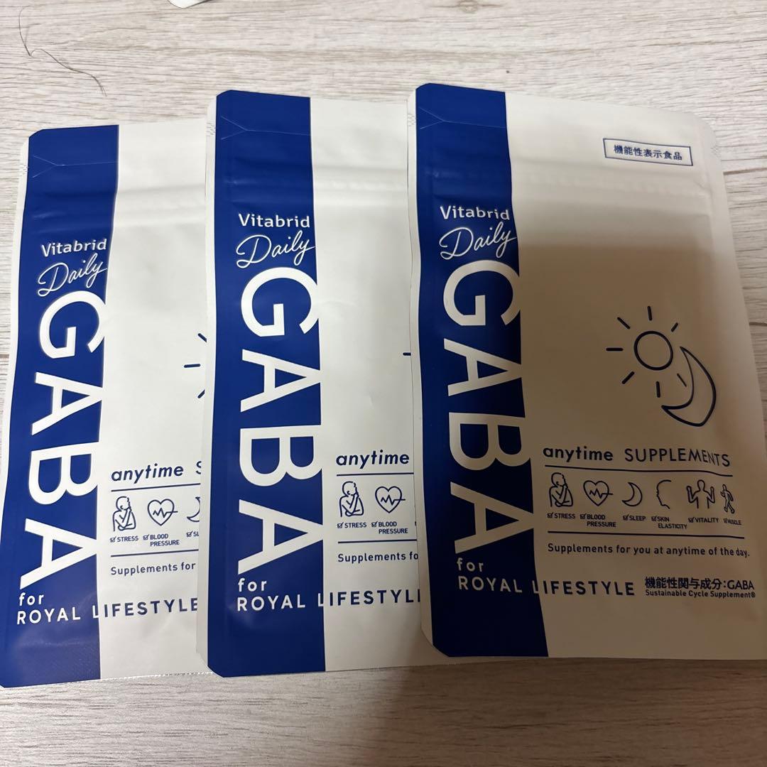 Vitabrid Daily GABA 30粒入り 3袋 - メルカリ