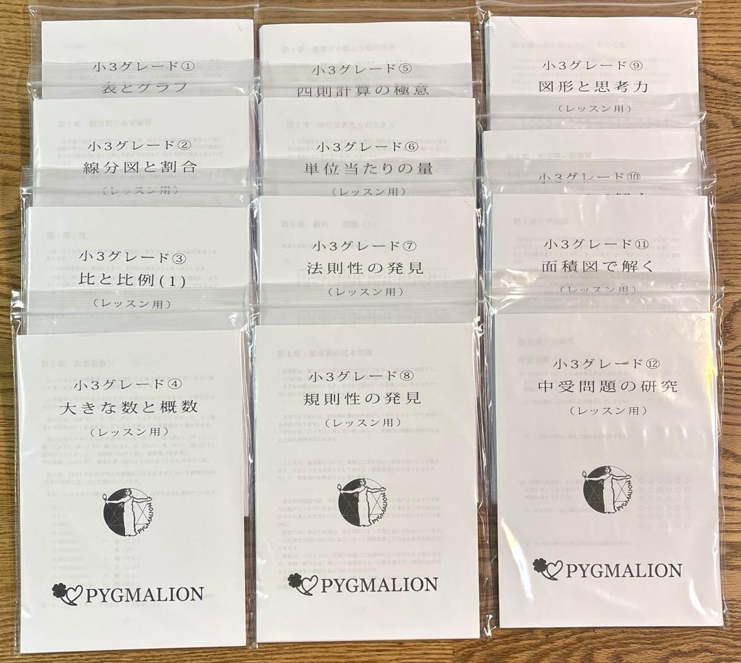 小3グレード　ピグマリオン 第3グレード ピグマリオン 幼児家庭学習
