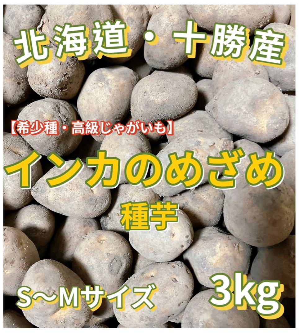 北海道・十勝産 インカのめざめ 種芋 3kg - メルカリ