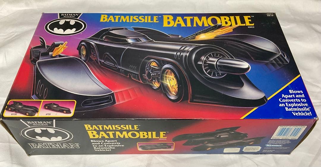 Kenner ケナー バットミサイル バットモービル バットマン ビンテージ