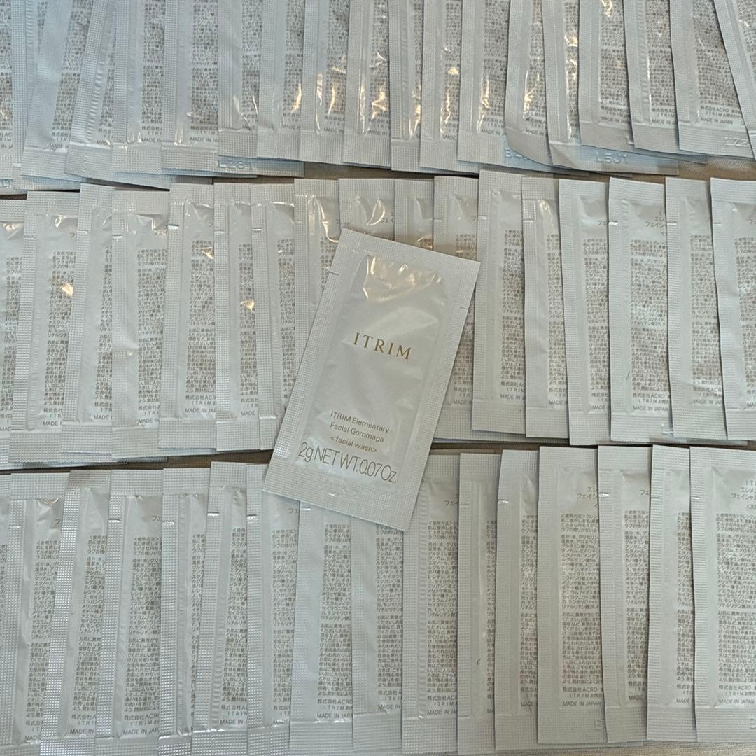 ITRIM エレメンタリー フェイシャルゴマージュ 2g サンプル*59包 ITRIM エレメンタリー フェイシャルゴマージュ 」の特設ページ | ITRIM