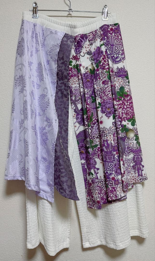 キューティーフラッシュ Qutie Frash 8分丈袴パンツ ライトパープル