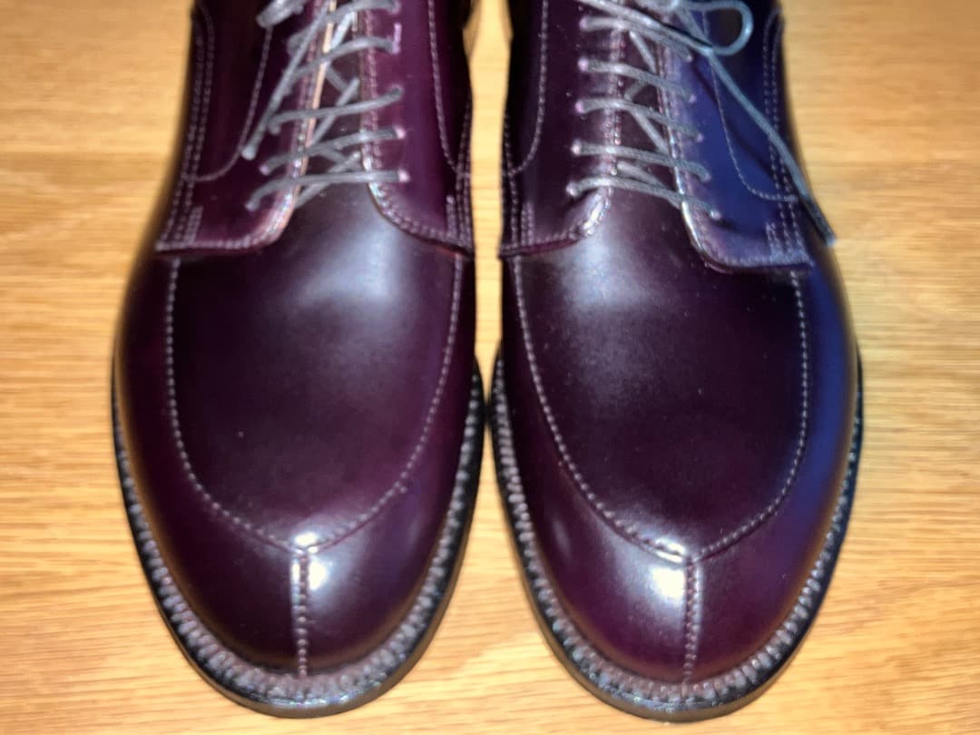 未使用 ALDEN 54321 US9.5D オールデン Vチップ コードバン - メルカリ