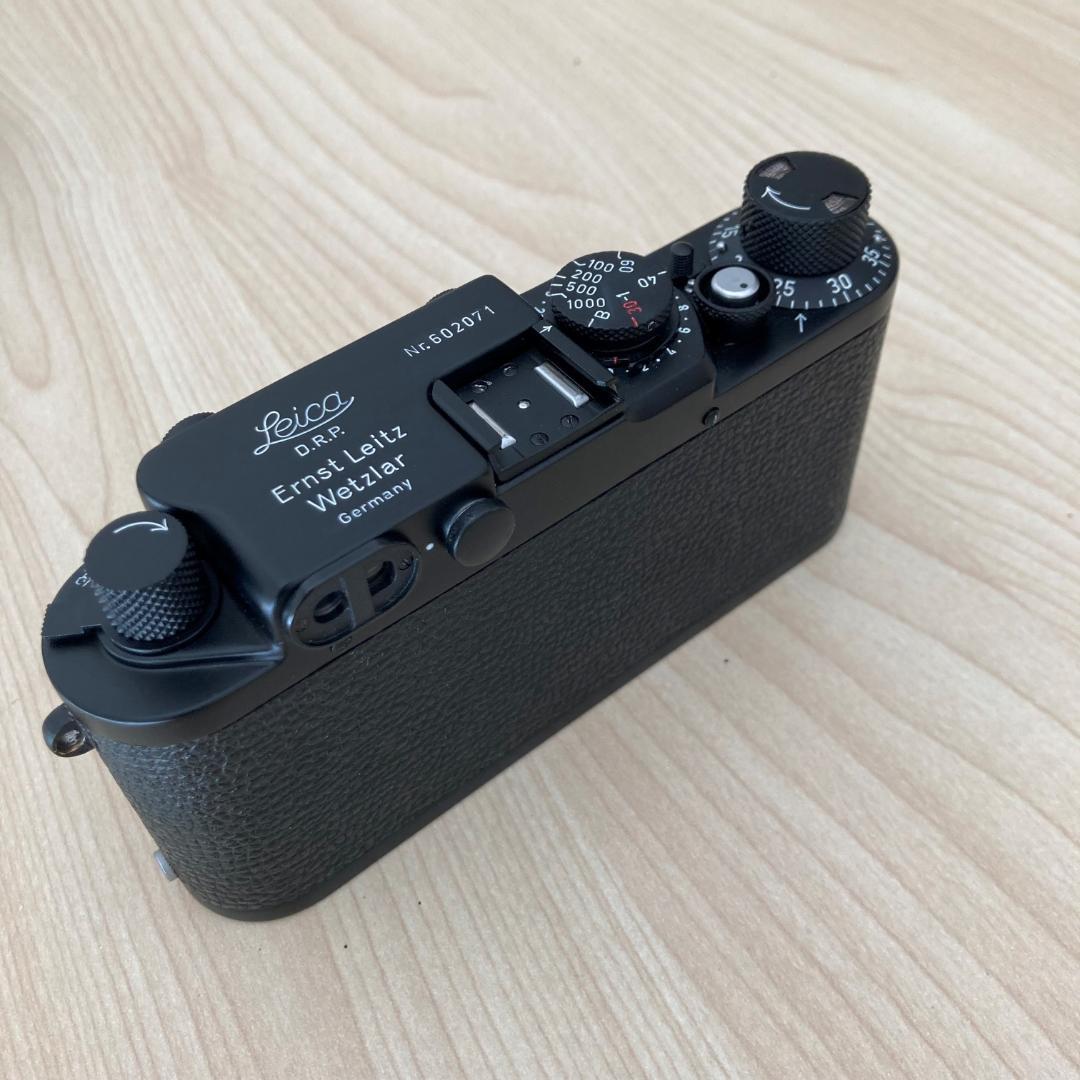 バルナックライカⅢf ブラックボディ Leica Ⅲf