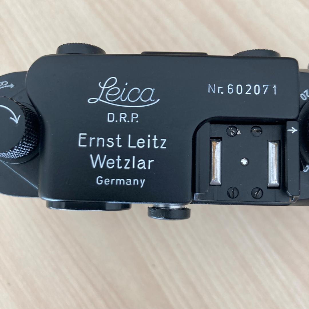バルナックライカⅢf ブラックボディ Leica Ⅲf