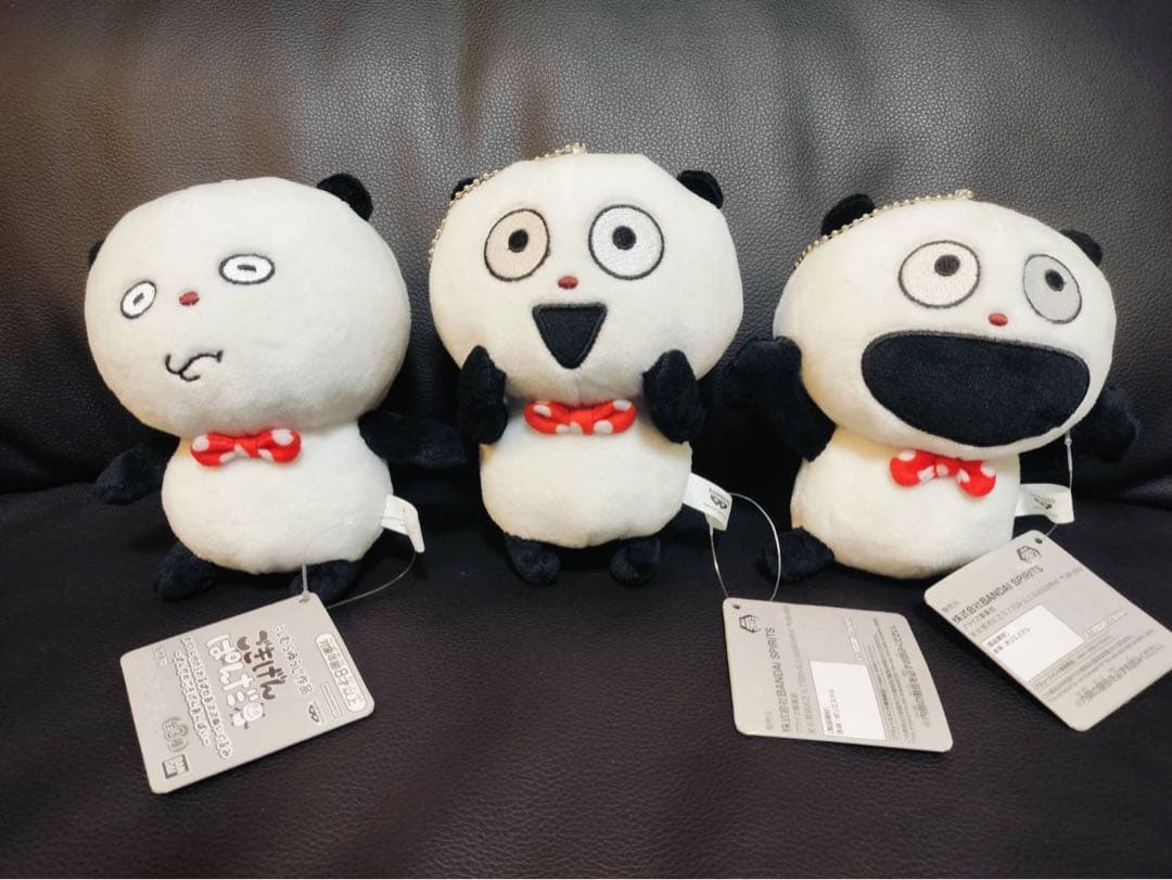 ごきげんぱんだ かばんにつけられる ぱわあぷぷぬいぐるみ 3種の通販は