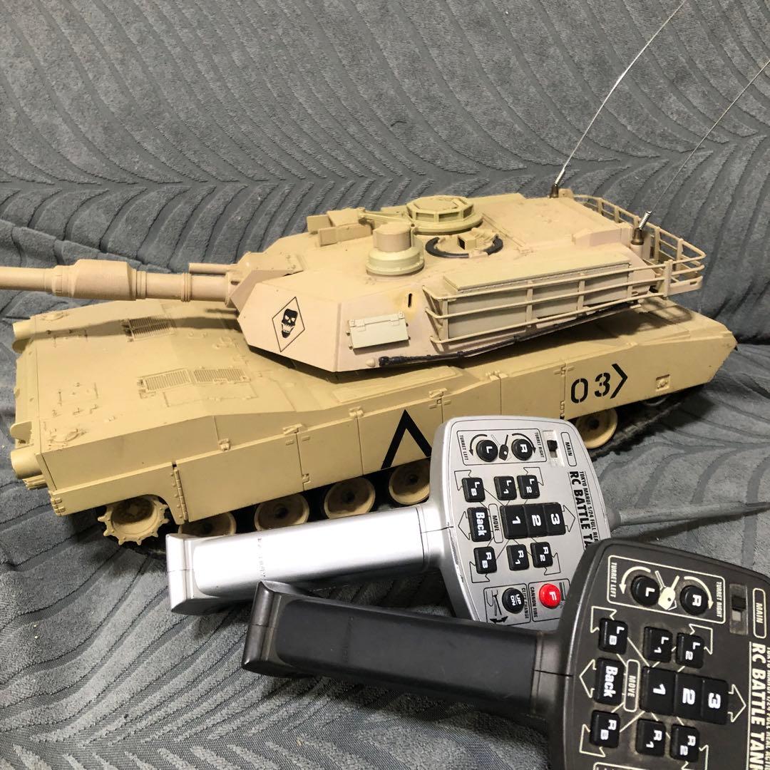 東京マルイ RC バトルタンク M1A2 エイブラムス サンドカラー仕様 戦車