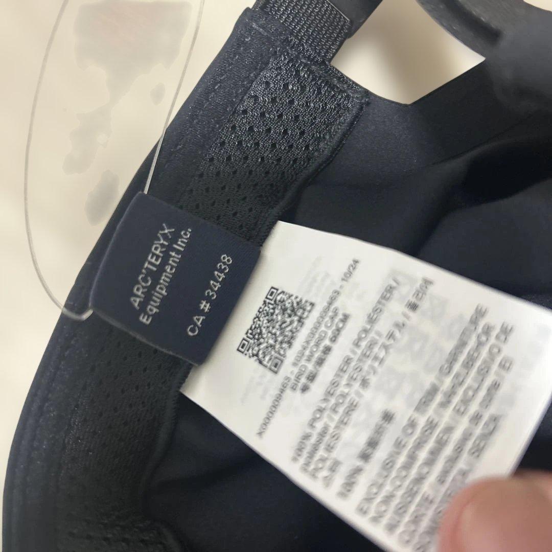 ARC'TERYX ブラックキャップ CA#34438 - メルカリ