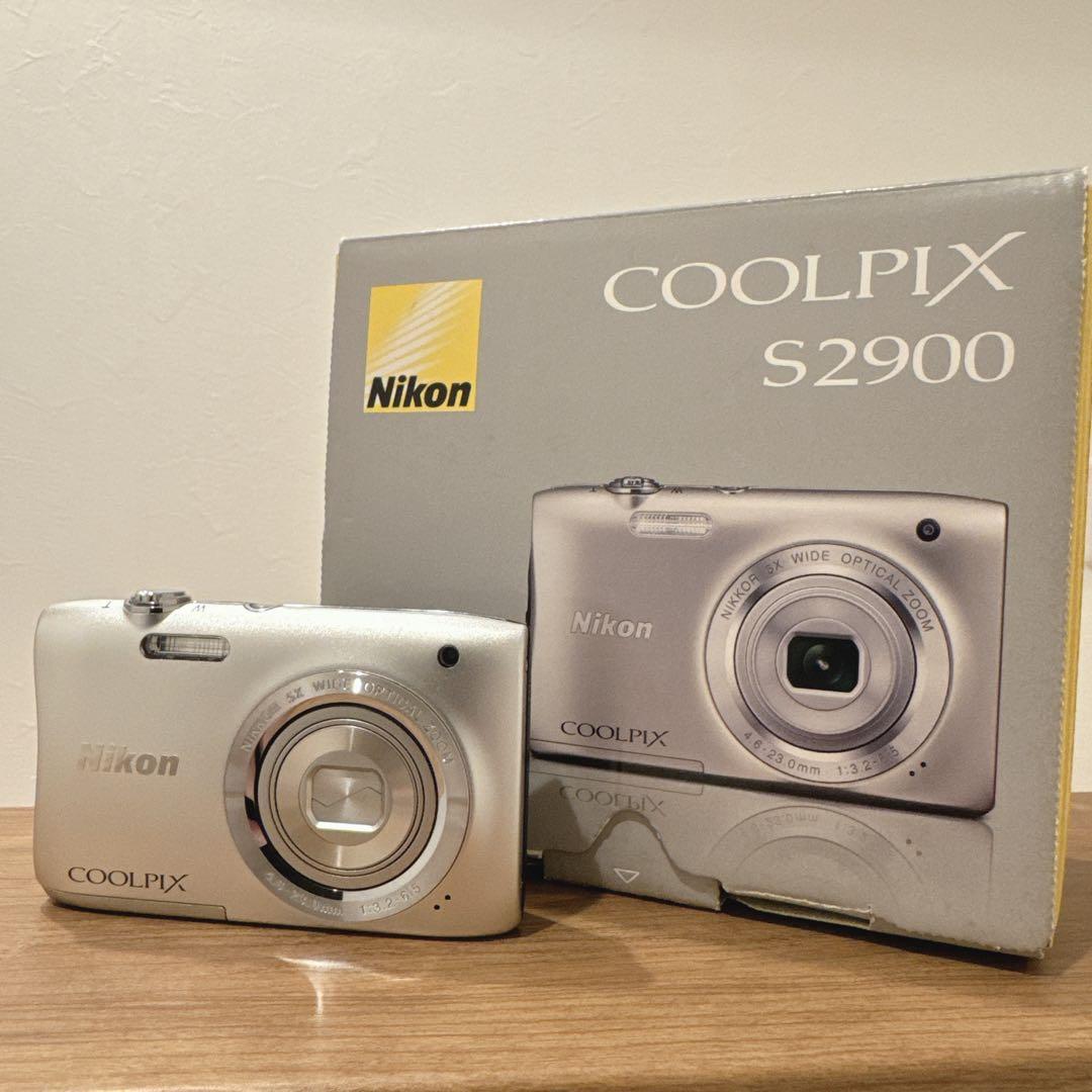 【箱付き】Nikon COOLPIX S2900 デジタルカメラ Amazon.com : Nikon digital camera COOLPIX S2900 (Silver) S2900SL