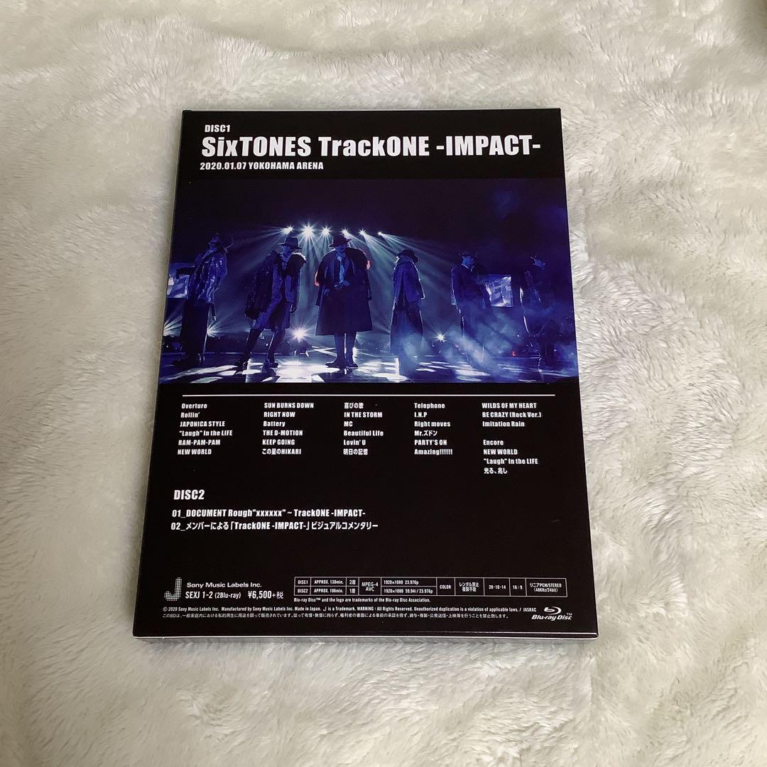 SixTONES】TrackONE-IMPACT-〈初回盤・2枚組〉 - メルカリ