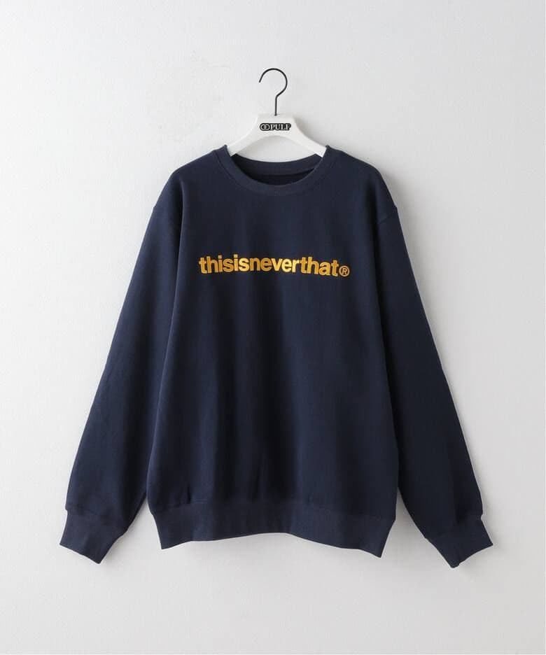 新品 正規品 Thisisneverthat トレーナー タグ付き ネイビー M - メルカリ