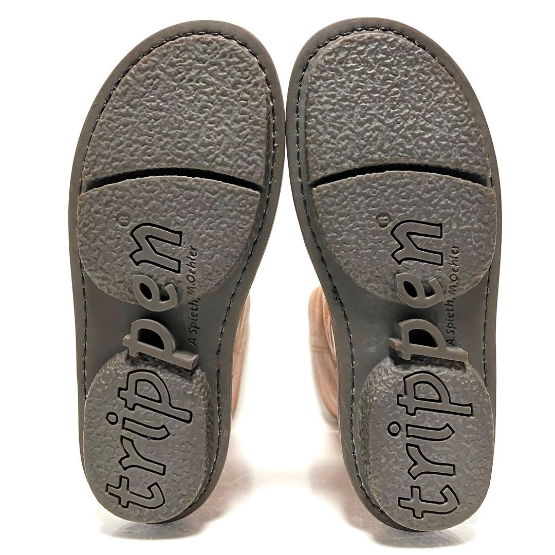 ★極美品★trippen★サイドジップブーツ★DEER★36(23.5cm)★