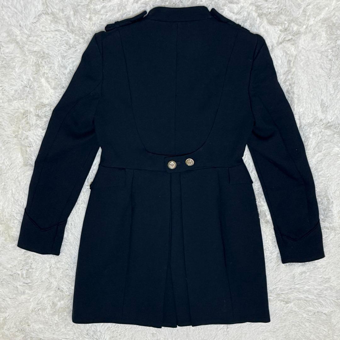 極美品✨ZARA ザラ ナポレオンコート 銀ボタン ミリタリー ミドル