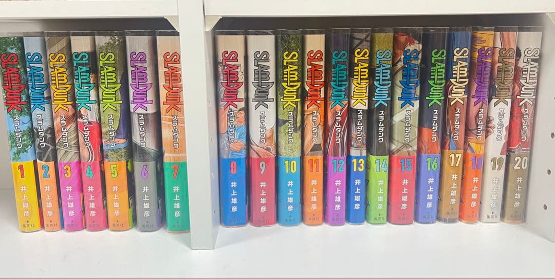 美品 スラムダンク 新装版 全巻セット 20巻 カバー付き 新品] スラムダンク SLAM DUNK 新装再編版(全20巻) 全巻セット : 枚方