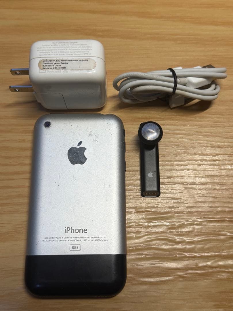 iPhone 2G 日本未発売　8GB 初代　激レア　第1世代 iPhone 2G 日本未発売 8GB 初代iPhone 第1世代 A1203