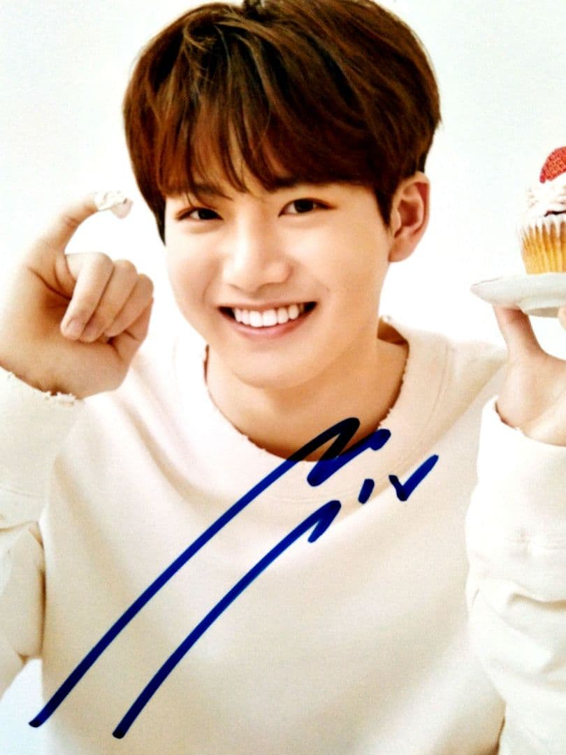 セール…ジュンギュ直筆サイン入り2Lサイズ写真…JUNKYU…TREASURE