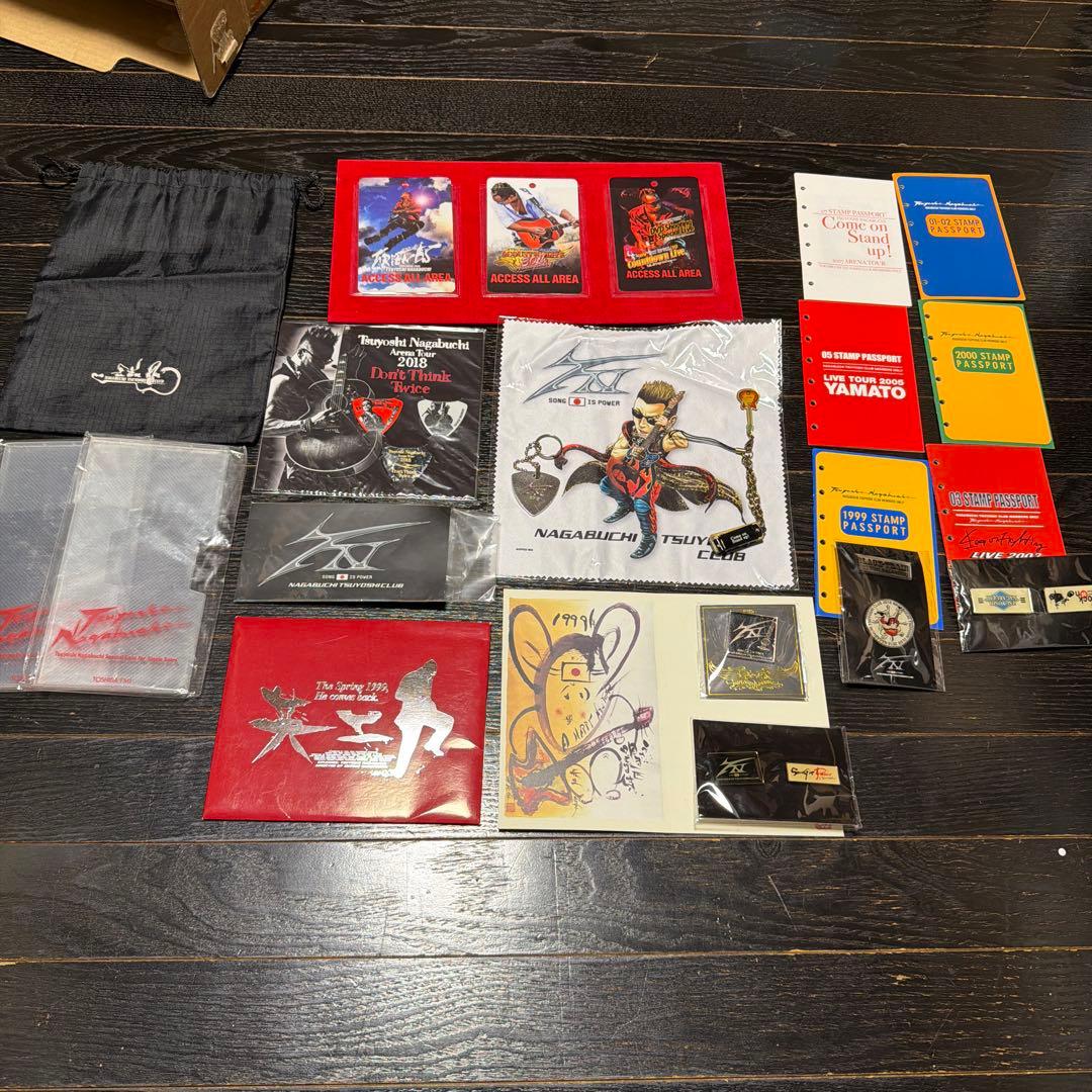 スーパーセール品 長渕剛 公式グッズ おまとめ 当時品 おまけ付けます